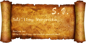 Sélley Veronika névjegykártya